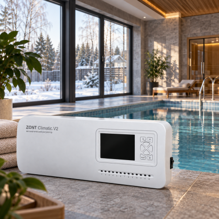 Автоматический регулятор ZONT Climatic.V2 для бассейна - TVP Electronics - Изображение 6